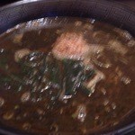 松乃木飯店 - 黒胡麻坦々麺、独特のスパイスで美味しかったです。