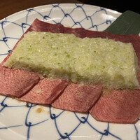 焼肉ぽんが 田町店 - たたみネギタン塩（1680円）