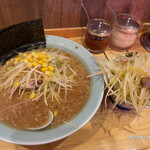 ラーメンショップ椿 - ネギ味噌ラーメンとネギ丼♪まいぅ〜