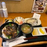 かきや NO KAKIYA - ★かき丼ランチセット（1180円税込）★