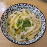 イーハトーボ - 釜玉うどん(生醤油釜上げ玉子うどん)(小420円)_2009-06-07