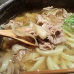 山元麺蔵 - 牛肉とゴボウ