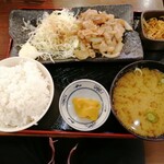目利きの銀次 - 生姜焼定食(日替りランチ)