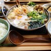 麺処 ちゅるちゅる - 料理写真:鍋焼きのおうどん、ふりかけご飯サービス(平日限定)