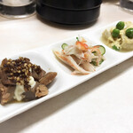 がばちょ - セット（アテ3品+ドリンク1杯/500円）