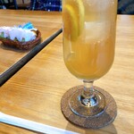 まるみ珈琲 - ドリンク写真:きび糖漬けのレモネードスパーク