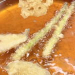 Lotus root tempura