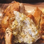 炭焼地鶏 鳥健 本町本店 - チキンステーキネギ塩レモン