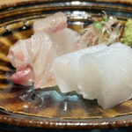 日本料理FUJI - 鮃とアオリイカの造り