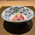 日本料理FUJI - 金目鯛低音蒸し炙り、白菜添え