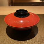 日本料理FUJI - 虎魚と静岡あさはた蓮根の椀