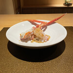 日本料理FUJI - 赤座海老炭焼き(赤座海老味噌タレ)