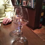 VAMOS kitchen - 最後は白ワインで終わりました。