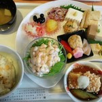 TO-FU CAFE FUJINO - おばんさい定食　(揚げ出し豆腐)