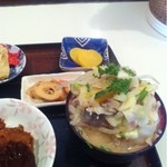 しげみ食堂 - 野菜具沢山です。ヘルシーです。