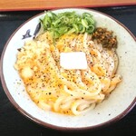 丸池製麺所 - カルピスバター釜玉うどん