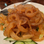 一二三凱旋楼 - クラゲの酢の物(480円)