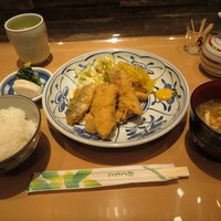 新宿割烹 中嶋 - フライ定食