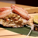 玄水 - 金匠毛ガニの甲羅盛り