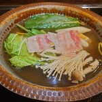 黒豚しゃぶ鍋 ぞうすいの店 八幡 - 