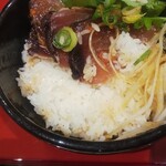 ザ・どん - 炭火焼まぐろの下にはごはんがあります (2022. 2月)