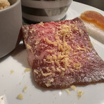 北海道焼肉 北うし - 《前菜》
      ◎カラスミとセシーナ◎