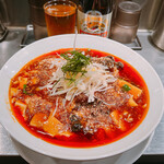 麺屋 愛心 - 麻婆麺 汁なし 1000円