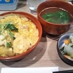 一豆 - 親子丼 770円(税込)(2022年2月10日撮影)