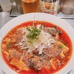 麺屋 愛心 - 麻婆麺 汁なし 1000円