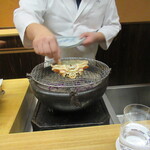 一本杉 川嶋 - カニ味噌シャブシャブ