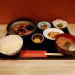 和心 かぎり - くえ煮付け定食