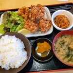 屋台居酒屋 大阪 満マル - 唐揚げ定食