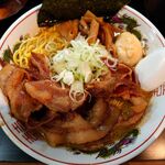 一条流がんこ総本家分家四谷荒木町 - 賄いラーメン1,500円+100円（大盛）