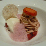 ルカンケ - イチゴのモンブラン