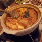 Yakitori Fukuyoshi - 宴会の鍋