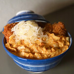 Bar 七曲署 - 七曲署のへそ曲がりかつ丼 ¥2,000