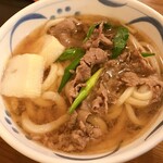 さぬき手打ちうどん 銭形 - 肉うどん(900円）