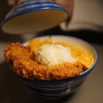 Bar 七曲署 - 七曲署のへそ曲がりかつ丼 ¥2,000