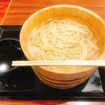 丸亀製麺 - 釜揚げうどん特　2玉分