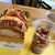 TEgg.42 - 料理写真:エッグハムチーズ&チキンコンボ、ホットコーヒー