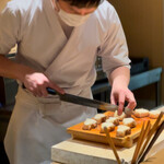 日本料理FUJI - 切り分け