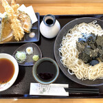 蕎麦 くつざわ - 天ざる大盛