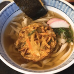 Udommugisei - かき揚げうどん定食②