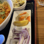 Ban rakku - サラダと薬味