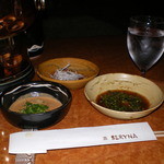 瀬里奈 - しゃぶしゃぶのタレ３点です。