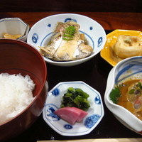 徳うち山 - 鯛茶漬け定食1500円