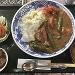 Masuya - ランチ一例...夏野菜カレー