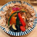 ちゃぶや咖喱魚 - 枕崎スパイスカレー（鰹の腹皮）1,540円♪