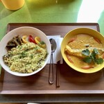 スプーンソング - 【2022年1月19日(水)】フィッシュカレーとプラオのセット