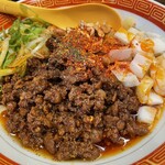 麺や一芯 - ■汁なし坦々麺香酢¥900